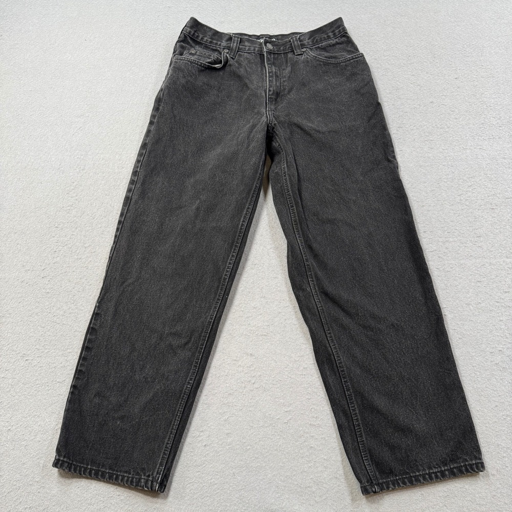 Dakota‎ Jeans Men's 30x28 Black Denim Relaxed Fit Straight Leg Utility Workwear